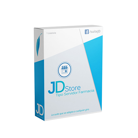 JD STORE LICENCIA TIPO SERVIDOR FARMACIA