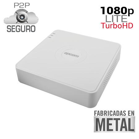 DVR 8 CANALES 1080P LITE 8 CANALES TURBOHD 2 CANALES IP 1 BAHÍA DE DISCO DURO H.264 1 CANAL DE AUDIO SALIDA DE VÍDEO FULL HD