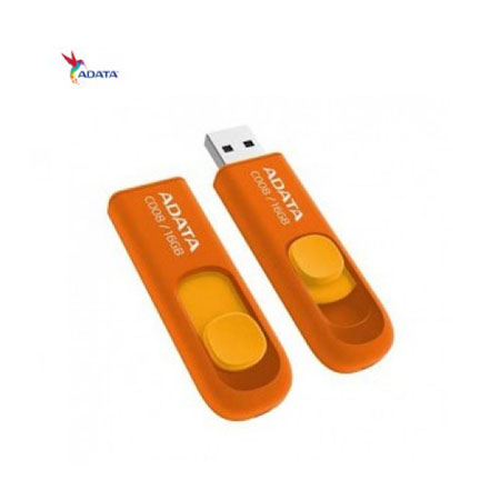 MEMORIA USB ADATA , NARANJA, 16 GB, USB