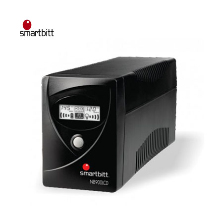 NO-BREAK SMARTBITT, 900 VA, 480 W, NEGRO, HOGAR Y OFICINA